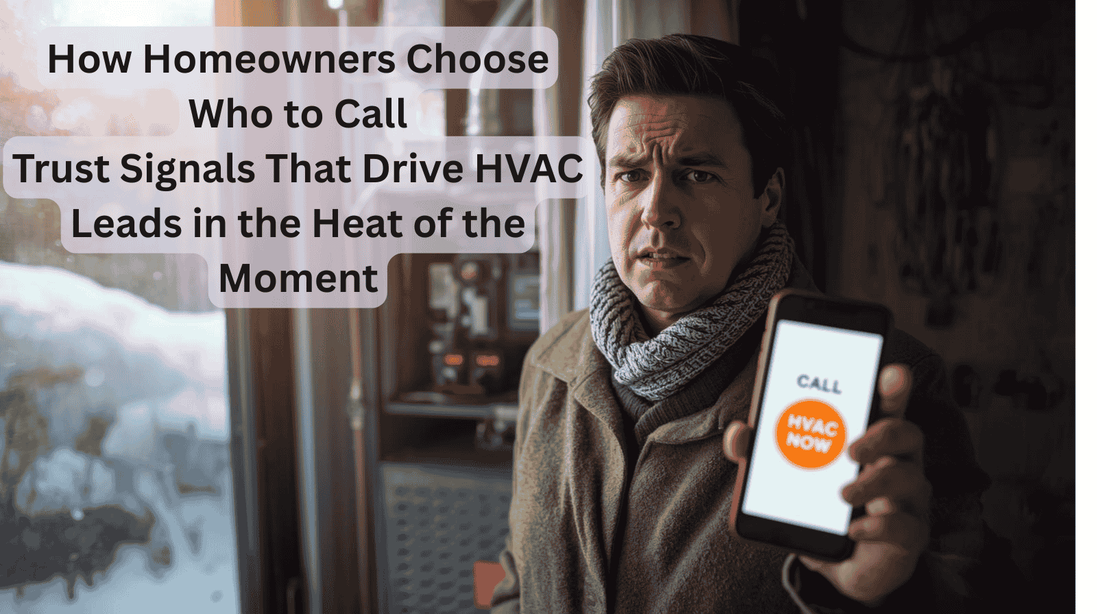How Homeowners Choose Who to Call: Trust Signals That Drive HVAC Leads in the Heat of the Moment