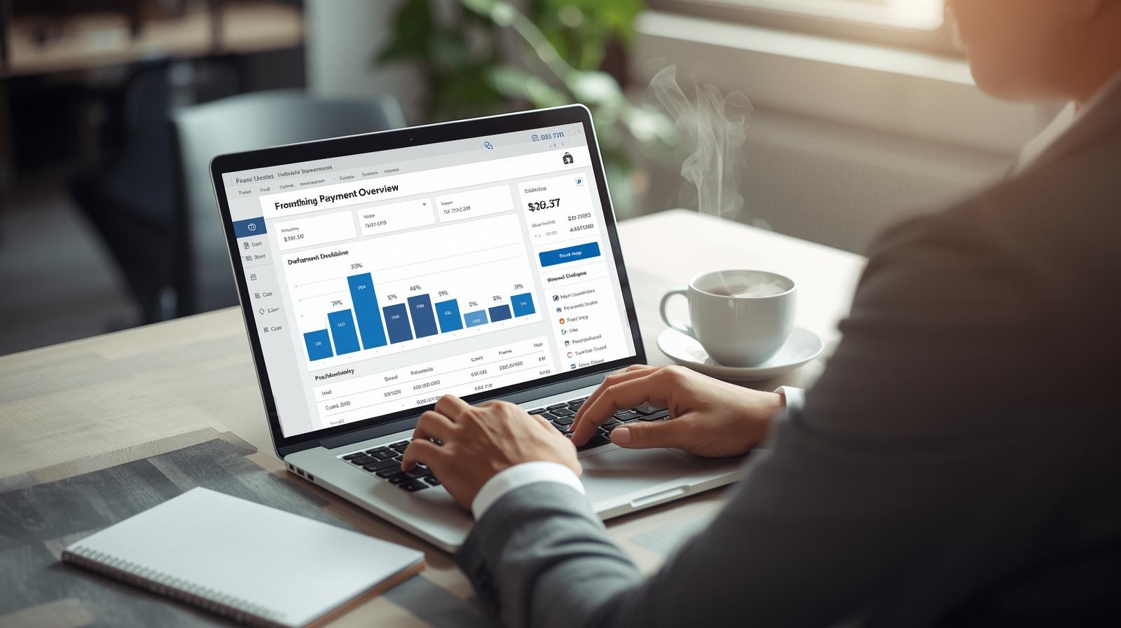 Website cash flow planning