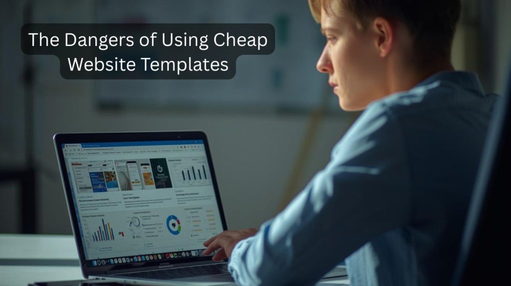Risks associated with cheap website templates