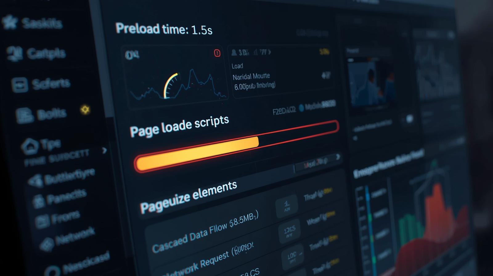Slow performance caused by website templates