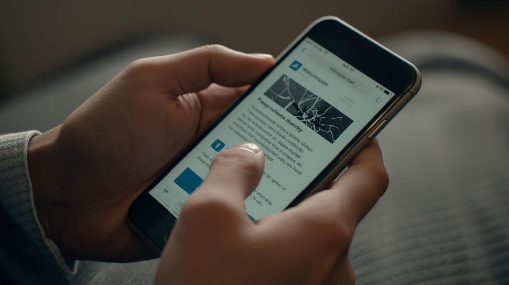 Tablet optimized website layout for a Chicago business showing balanced spacing, readable text, and touch-friendly menus