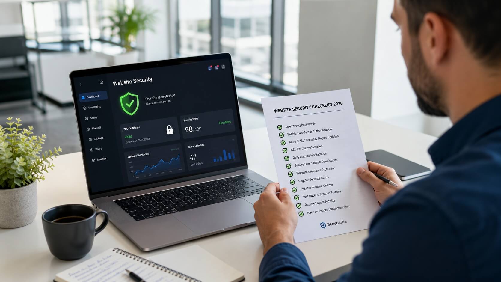 Small Business Website Security Checklist 2026