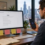 FAQ content used for voice search